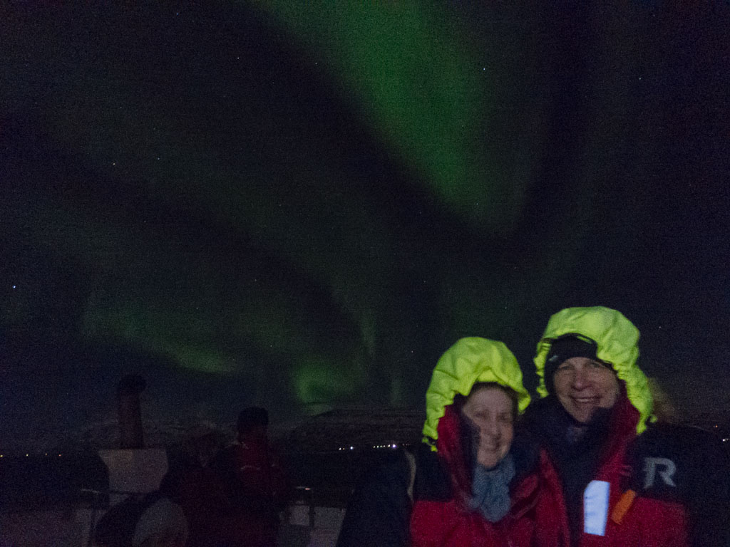 Thursday, 22 February 2018 Northern Lights Cruise