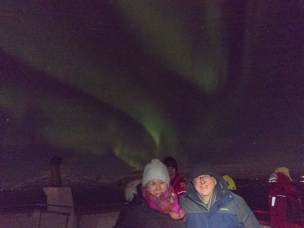 Thursday, 22 February 2018 Northern Lights Cruise