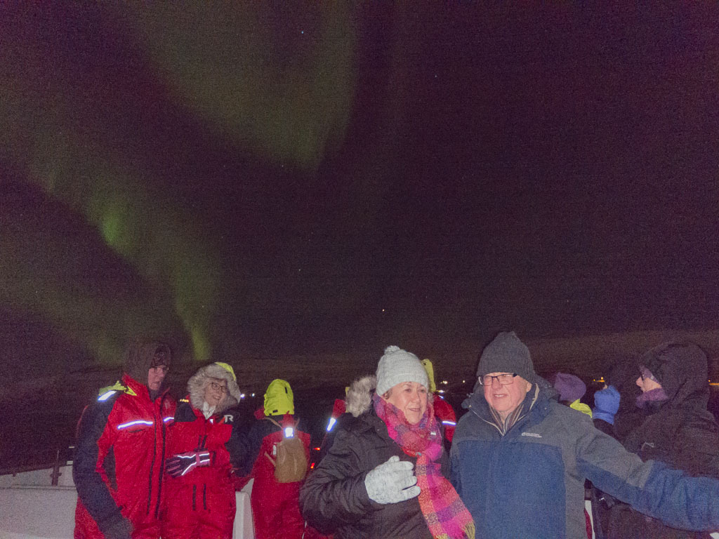 Thursday, 22 February 2018 Northern Lights Cruise