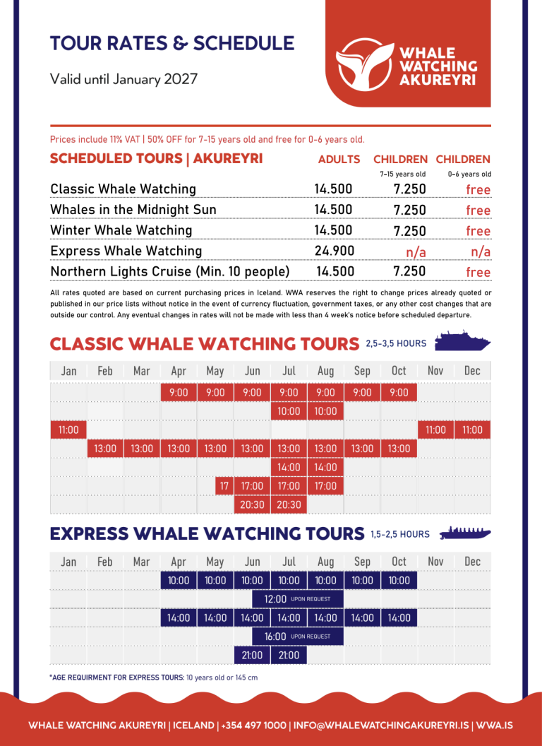 WWA schedule until Jan 2027