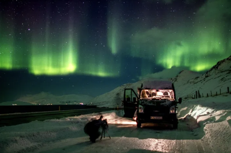 northern lights photography tour saga travel