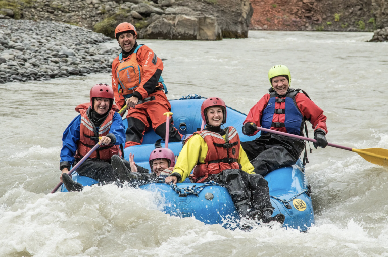 family river rafting