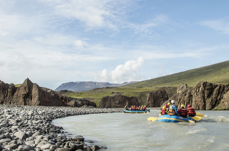 family river rafting