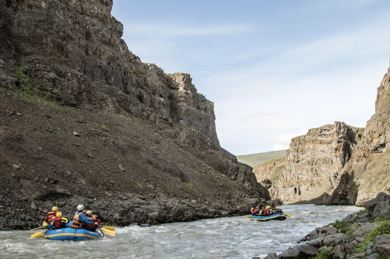 family river rafting